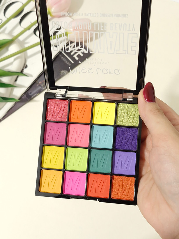 پلت سایه چشم 16 رنگ برند miss Lara