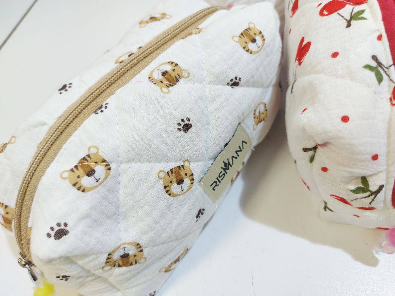 ✨ کیف لوازم آرایش جادار پینترستی RISMANA ✨