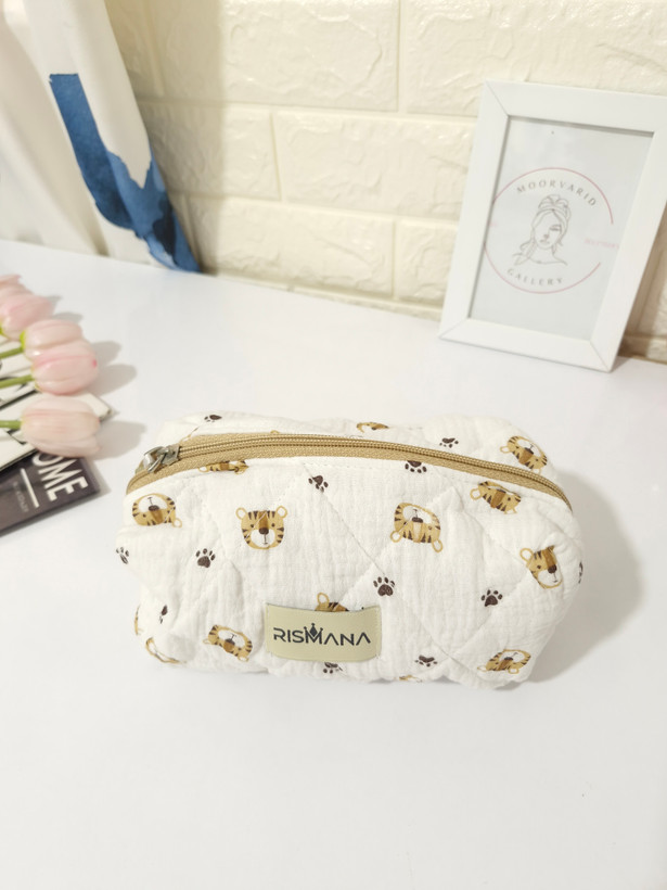 ✨ کیف لوازم آرایش جادار پینترستی RISMANA ✨