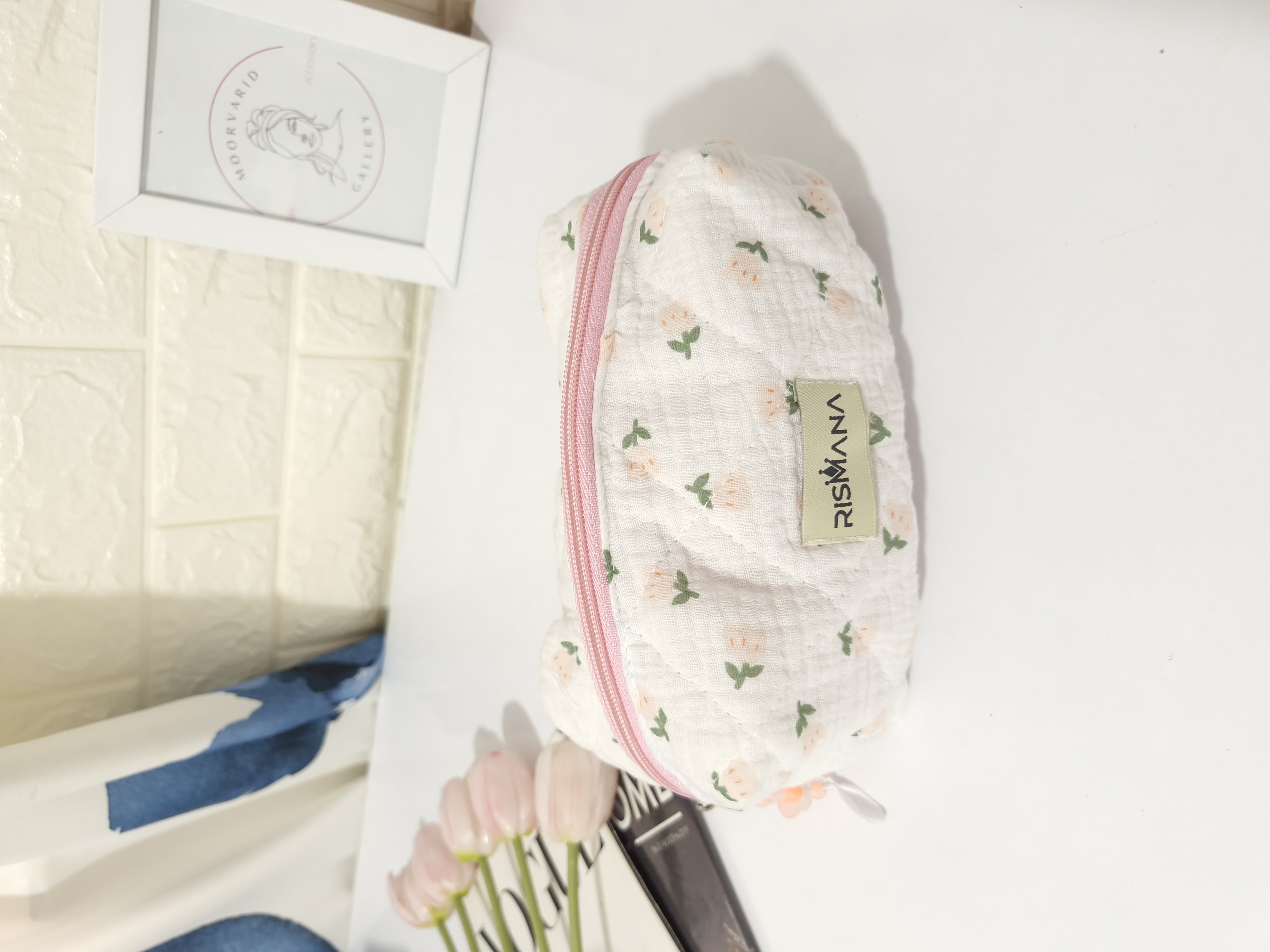 ✨ کیف لوازم آرایش جادار پینترستی RISMANA ✨