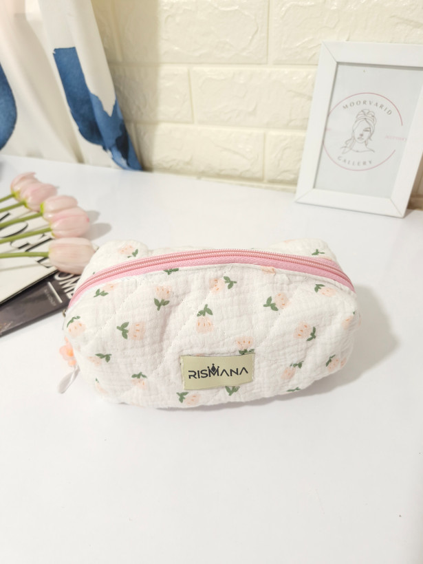 ✨ کیف لوازم آرایش جادار پینترستی RISMANA ✨