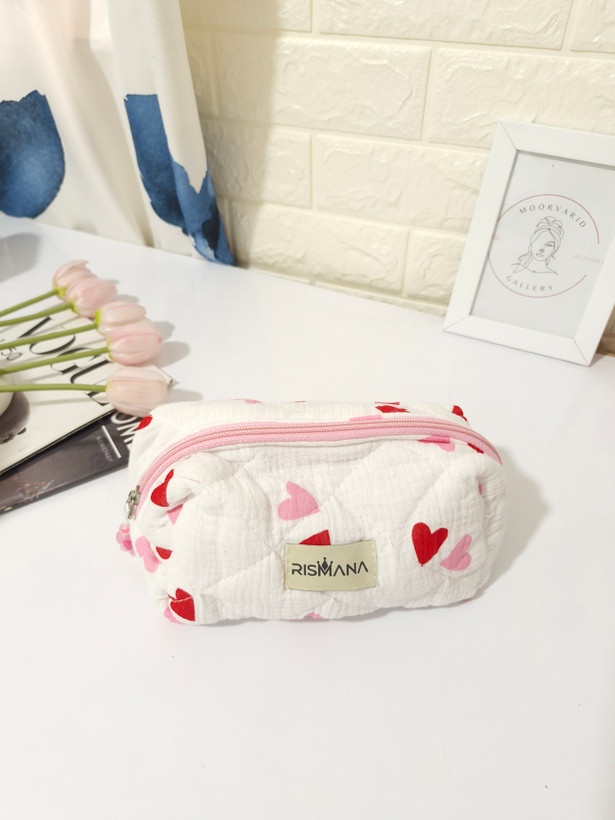 ✨ کیف لوازم آرایش جادار پینترستی RISMANA ✨