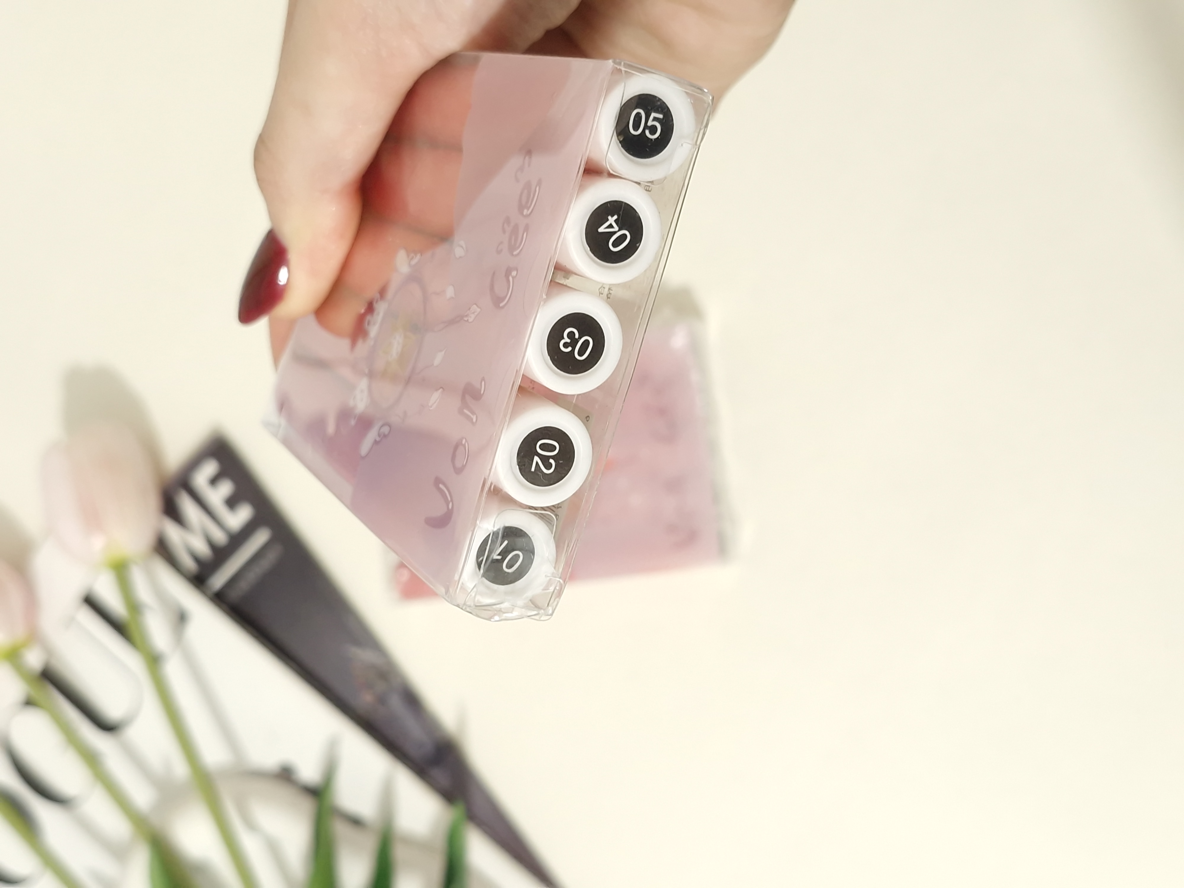 پک ۵ عددی رژ لب کره‌ای Von Gee