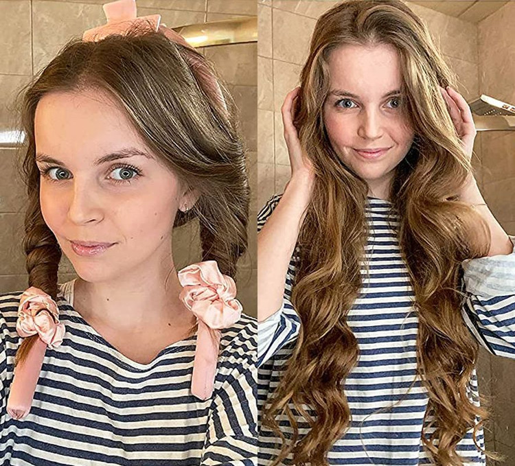 فرکننده مو هیر رولر ساتن به همراه دو عدد اسکرانچی ساتن