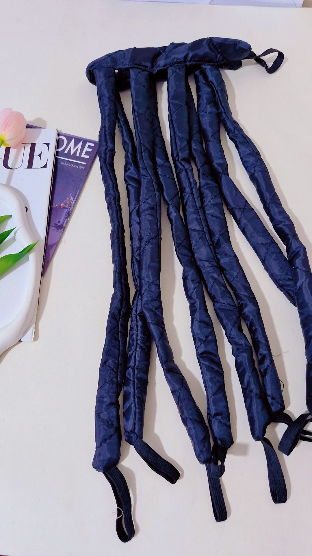 ابزار فرکننده موی 8 شاخه بدون حرارت