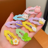 گیره مو تقتقی ژله ای پینترستی پک 4 عددی