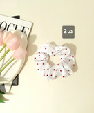 کش مو اسکرانچی ساتن طرحدار پاپیون