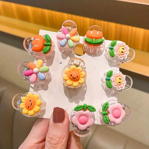 ست مینی کلیپس گل و کشمو لیزری سانریو