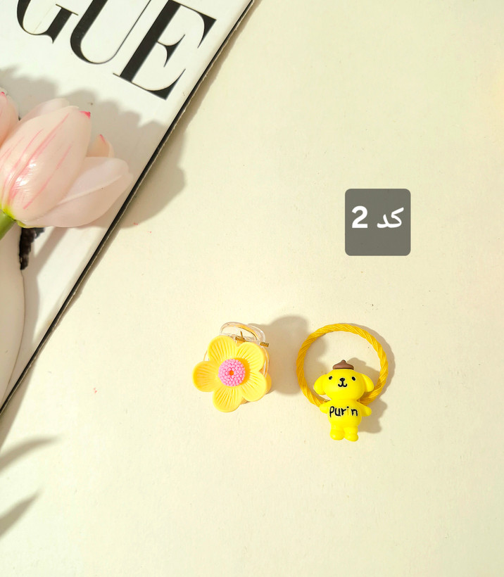 ست مینی کلیپس گل و کشمو لیزری سانریو