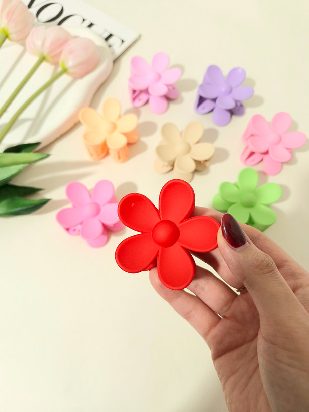 کلیپس گل بابونه شمعی مات با کیفیت و وارداتی