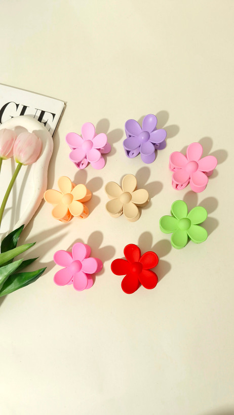 کلیپس گل بابونه شمعی مات با کیفیت و وارداتی