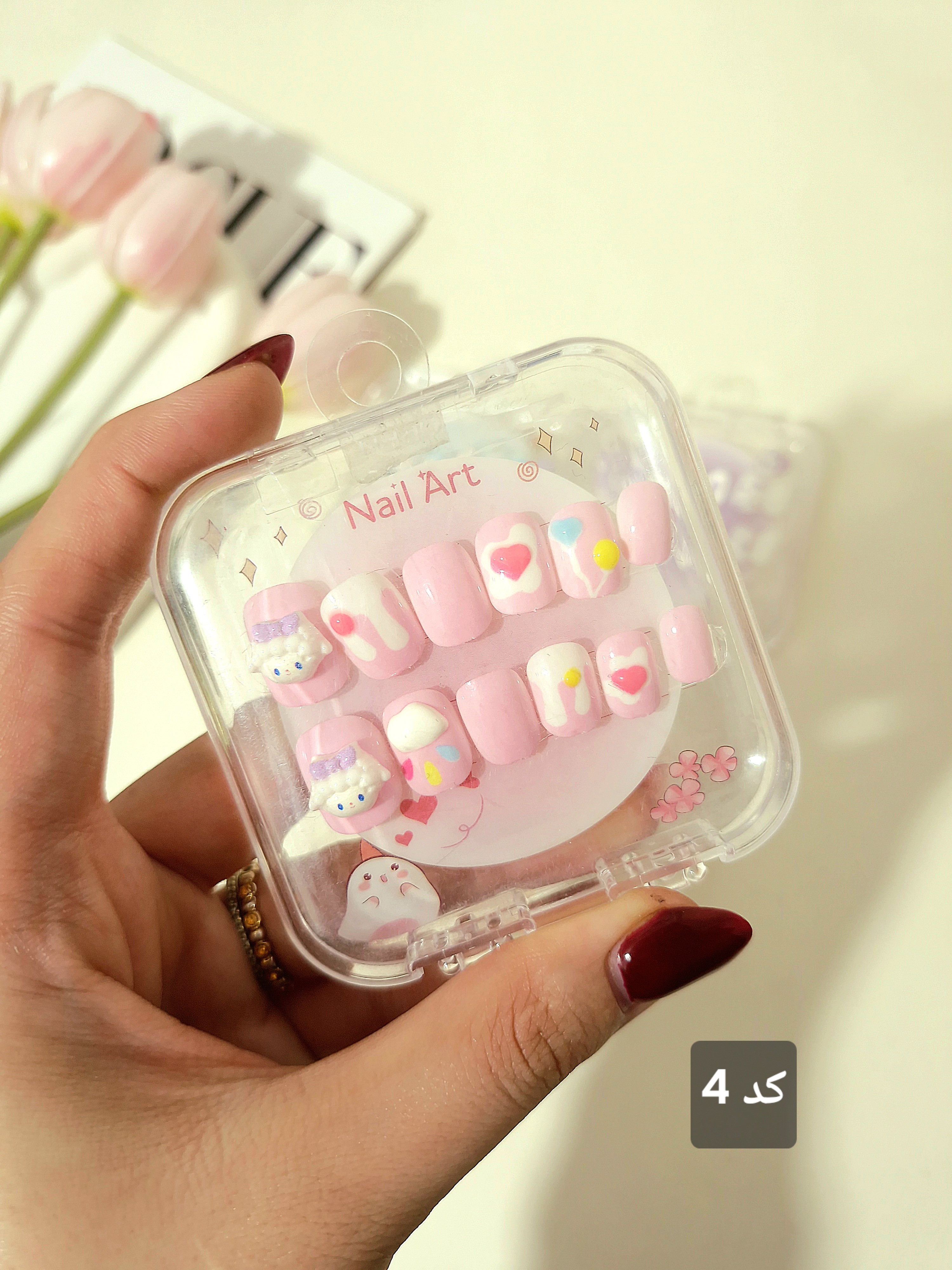 پک ناخن مصنوعی طرح شخصیتهای سانریو Sanrio