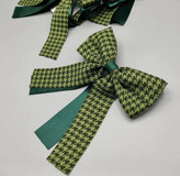 گیره مو پاپیون طرح پیچازی یلدایی