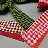 گیره مو پاپیون طرح پیچازی یلدایی