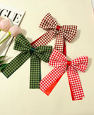 گیره مو پاپیون طرح پیچازی یلدایی