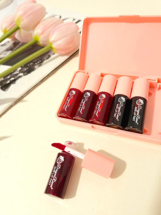 پک اقتصادی ۶ عددی تینت لب کرهای | مناسب هدیه، کیفیت بالا، بسیار کاربردی