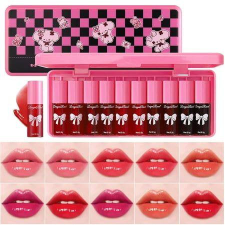 پک تینت لب 10 عددی تینت لب کره ای پینترستی