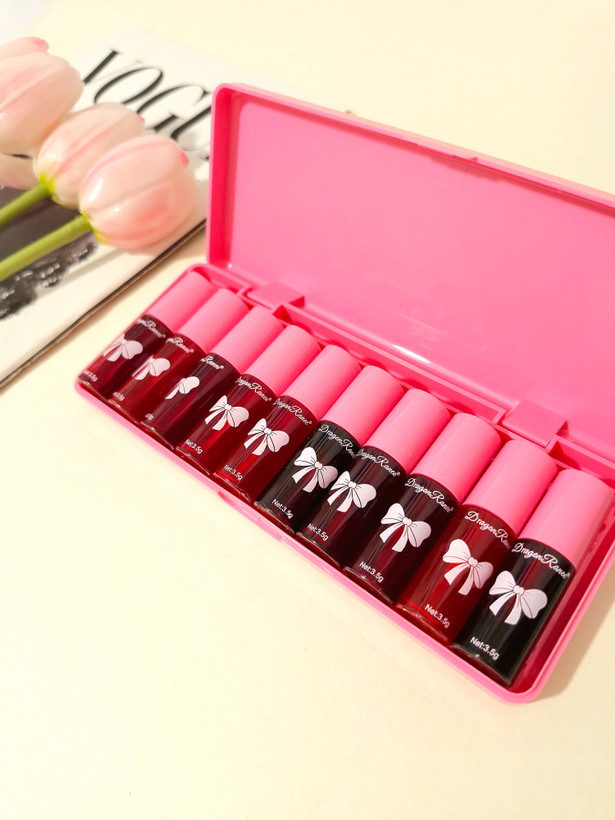 پک تینت لب 10 عددی تینت لب کره ای پینترستی