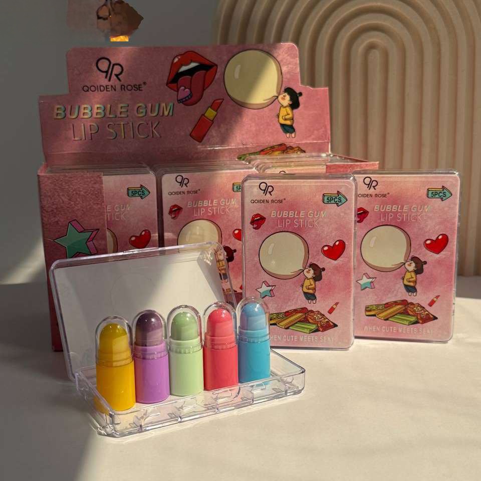 پک بالم لب 6 عددی رنگی پینترستی