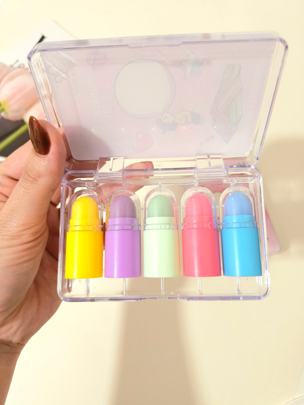 پک بالم لب 6 عددی رنگی پینترستی