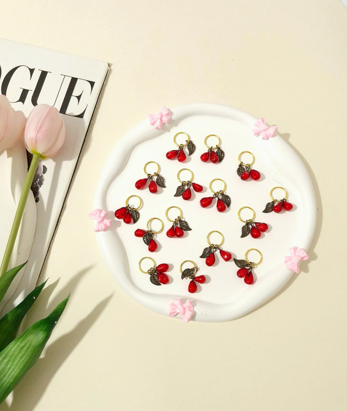 حلقه مو طرح انار ویژه شب یلدا