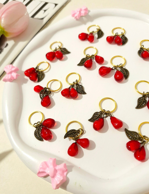 حلقه مو طرح انار ویژه شب یلدا