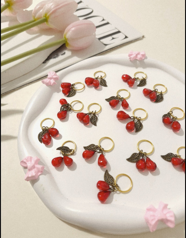 حلقه مو طرح انار ویژه شب یلدا