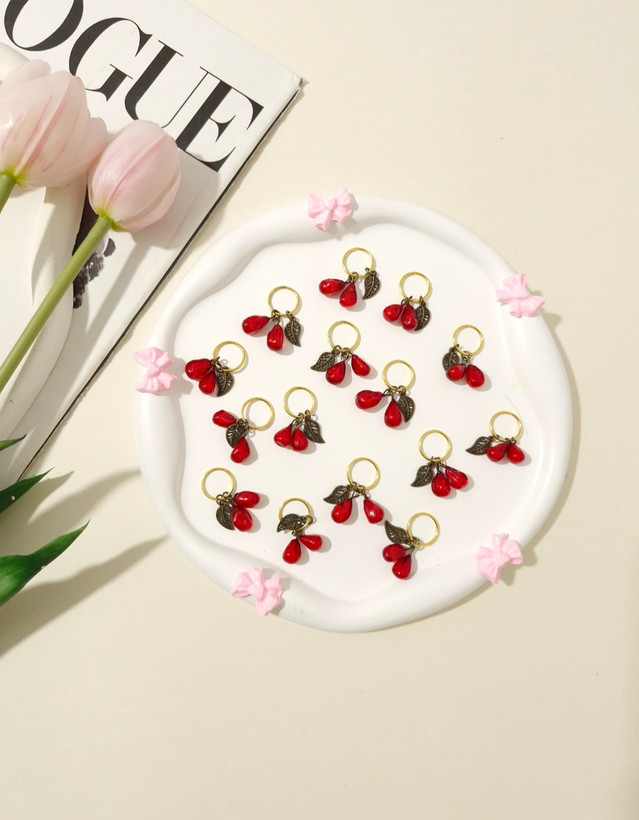 حلقه مو طرح انار ویژه شب یلدا