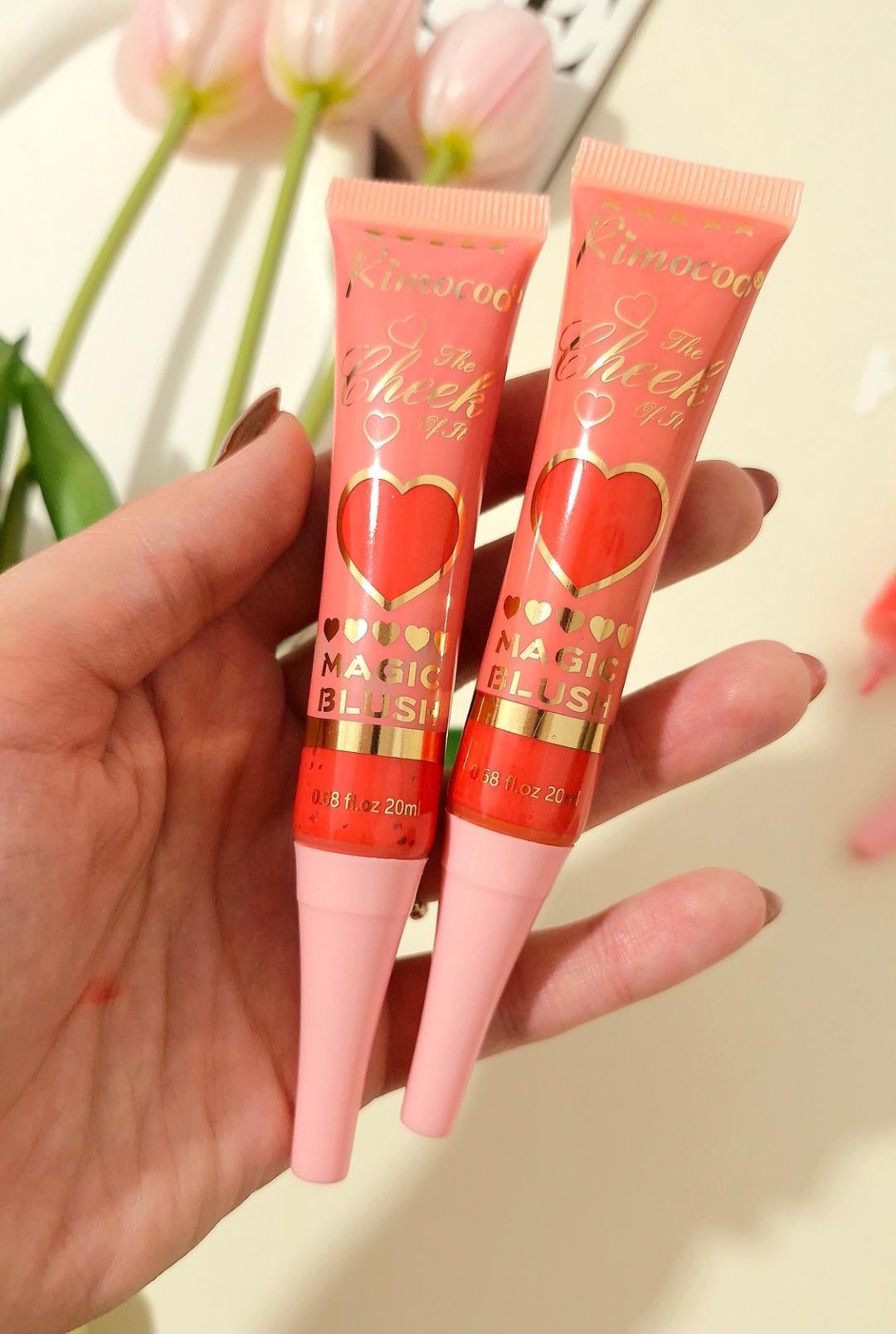 رژگونه مایع کرمی برند Rimocoo