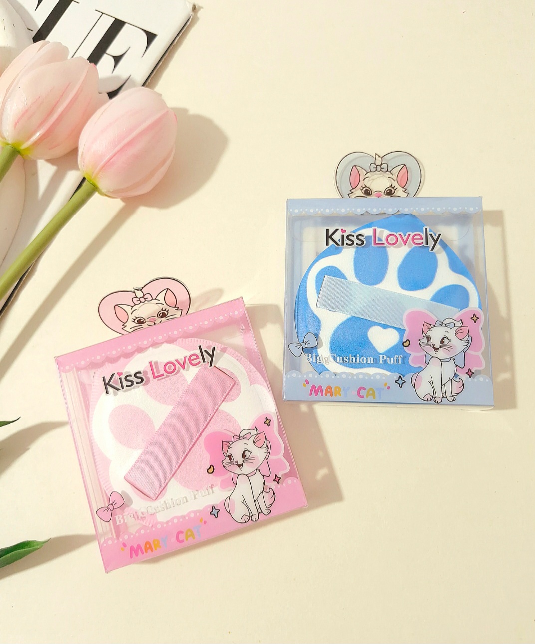 پد آرایشی طرح پنجه گربه