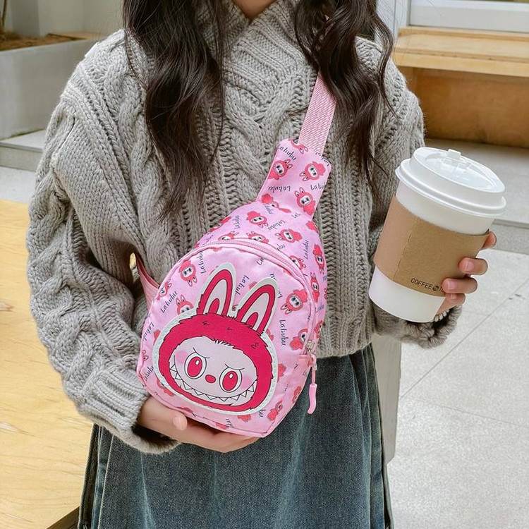 کیف بادی بگ بچگانه طرح لبوبو labubu