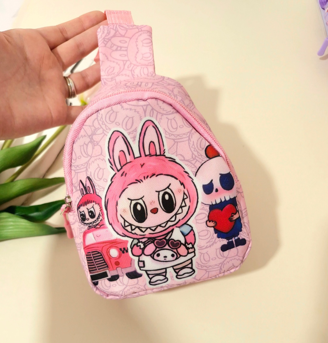 کیف بادی بگ بچگانه طرح لبوبو labubu