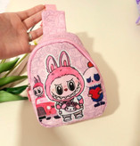 کیف بادی بگ بچگانه طرح لبوبو labubu