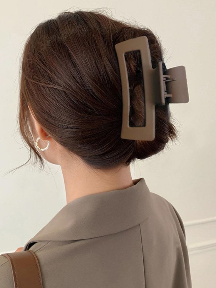 کلیپس مو مستطیلی آبنباتی سایز بزرگ