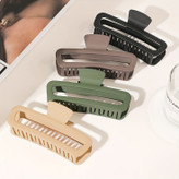 کلیپس مو مستطیلی آبنباتی سایز بزرگ