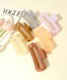 کلیپس مو مستطیلی آبنباتی سایز بزرگ