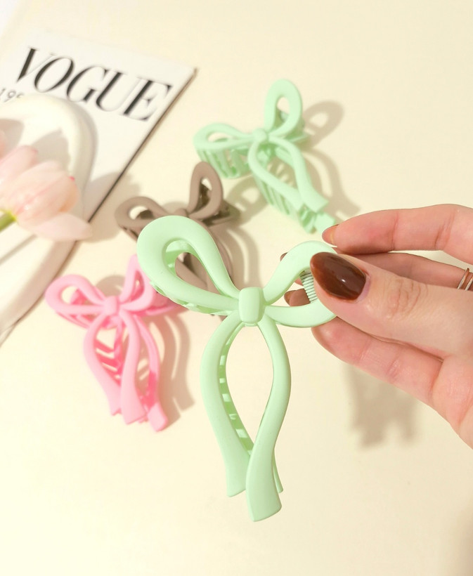 کلیپس مو شمعی طرح پاپیون ترند پینترست