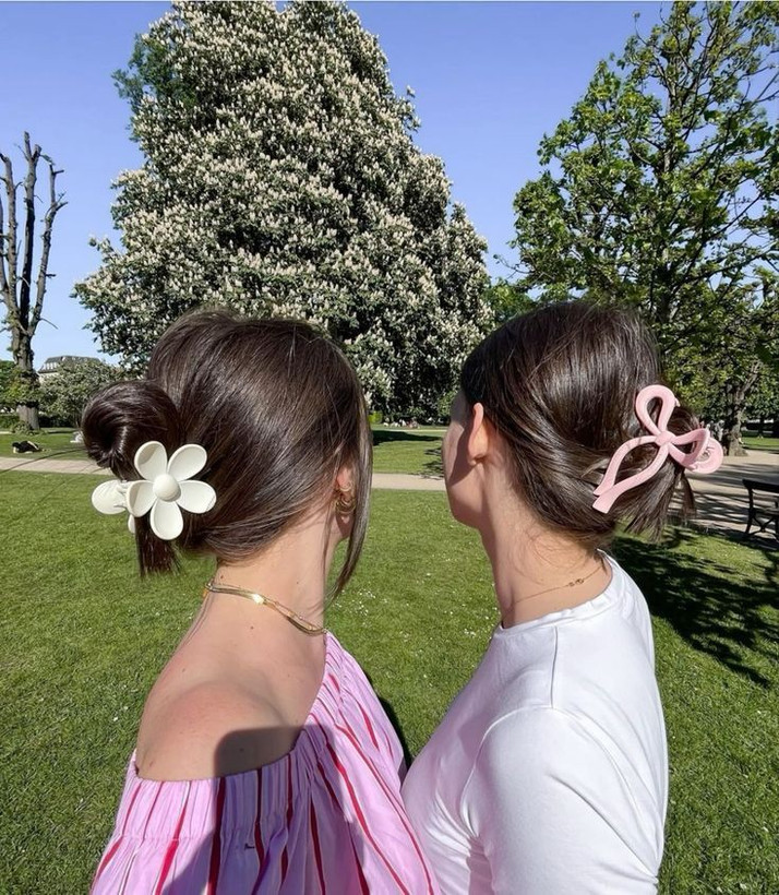 کلیپس مو شمعی طرح پاپیون ترند پینترست