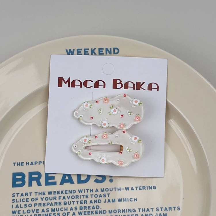 گیره مو طرح ابری پینترستی پک دو عددی