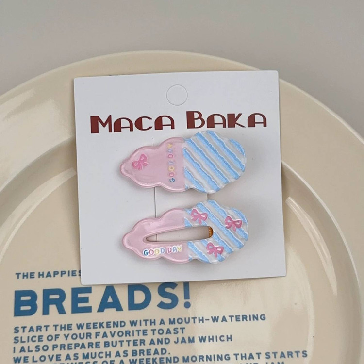 گیره مو طرح ابری پینترستی پک دو عددی