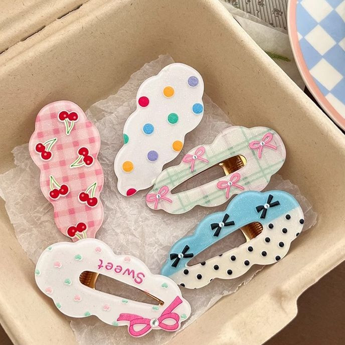 گیره مو طرح ابری پینترستی پک دو عددی