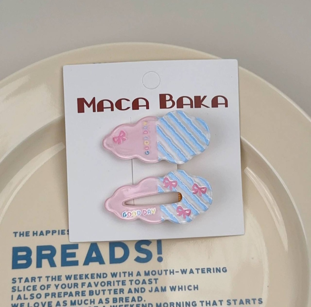 گیره‌ مو طرح ابری پینترستی پک دو عددی