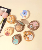 شانه مو تاشو آینهدار فانتزی | شانه جیبی سبک و قابل حمل