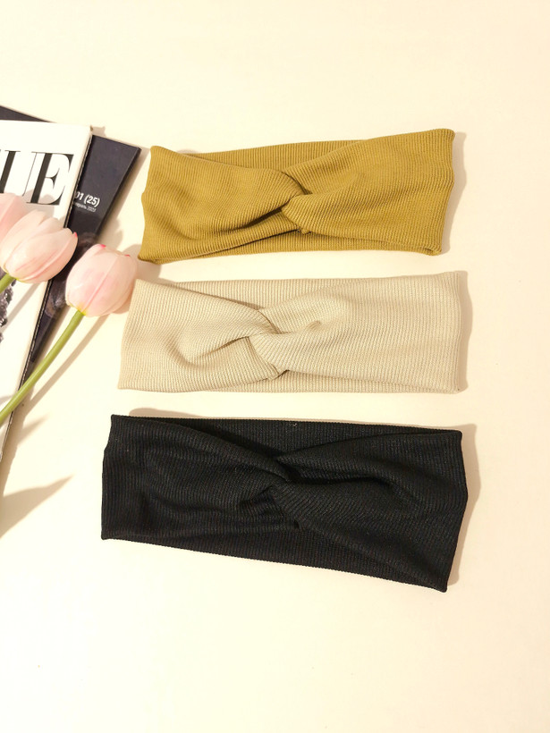 خرید هدبند مو کبریتی مدل گرهای | هدبند پارچهای شیک و راحت زنانه