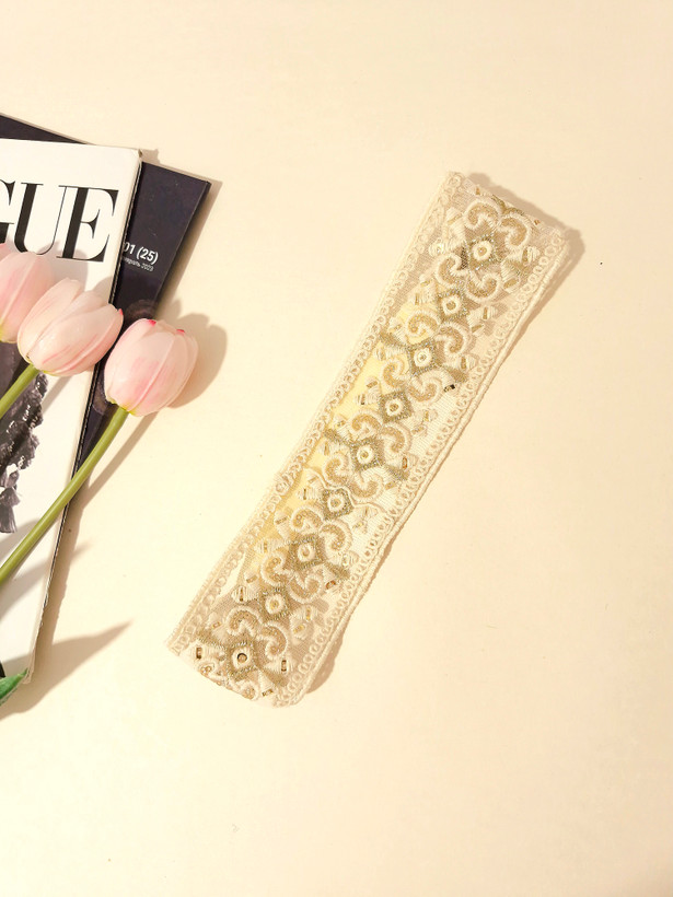 هدبند مو سوزندوزی شده دستدوز | اکسسوری خاص و شیک زنانه