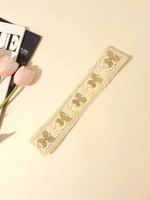 هدبند مو سوزندوزی شده دستدوز | اکسسوری خاص و شیک زنانه