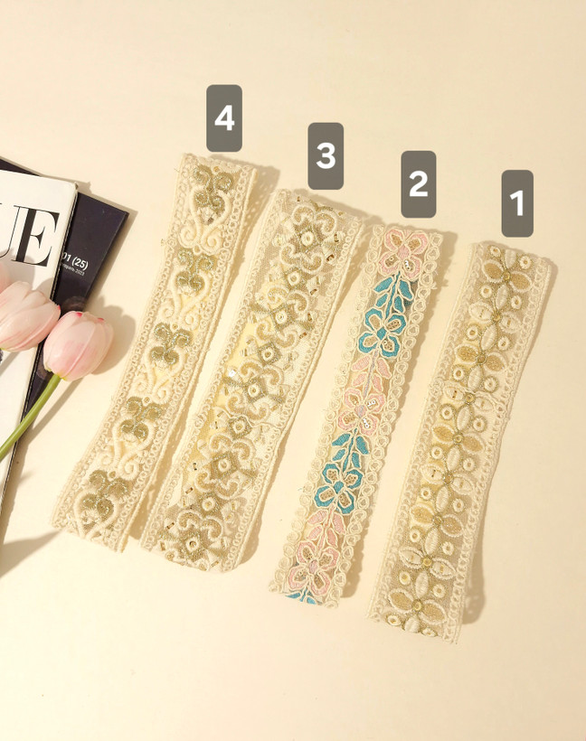 هدبند مو سوزندوزی شده دستدوز | اکسسوری خاص و شیک زنانه