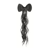 گیره انبری موی مصنوعی مدل پاپیون طبیعی | اکستنشن پاپیونی حجمدهنده مو