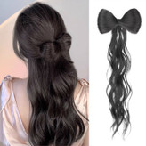 گیره انبری موی مصنوعی مدل پاپیون طبیعی | اکستنشن پاپیونی حجمدهنده مو