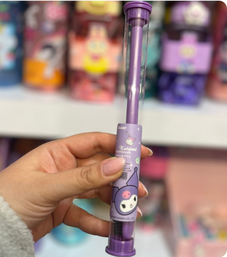 مسواک بچگانه نانو ذغالی طرح کرومی (سانریو)